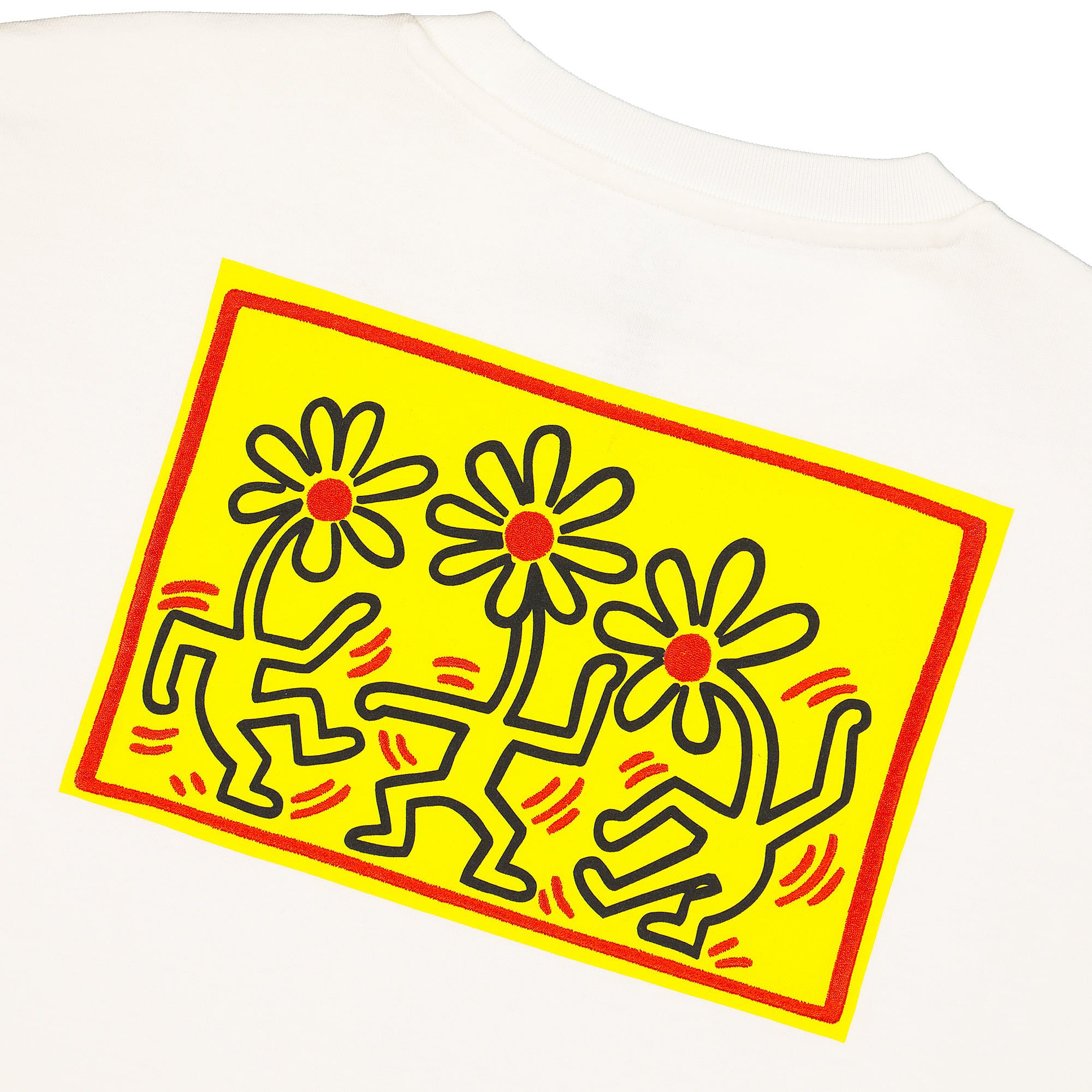 Converse Keith Haring x Converse Elevated Graphic Tee White T-Shirts Detail view 1 | Overkill