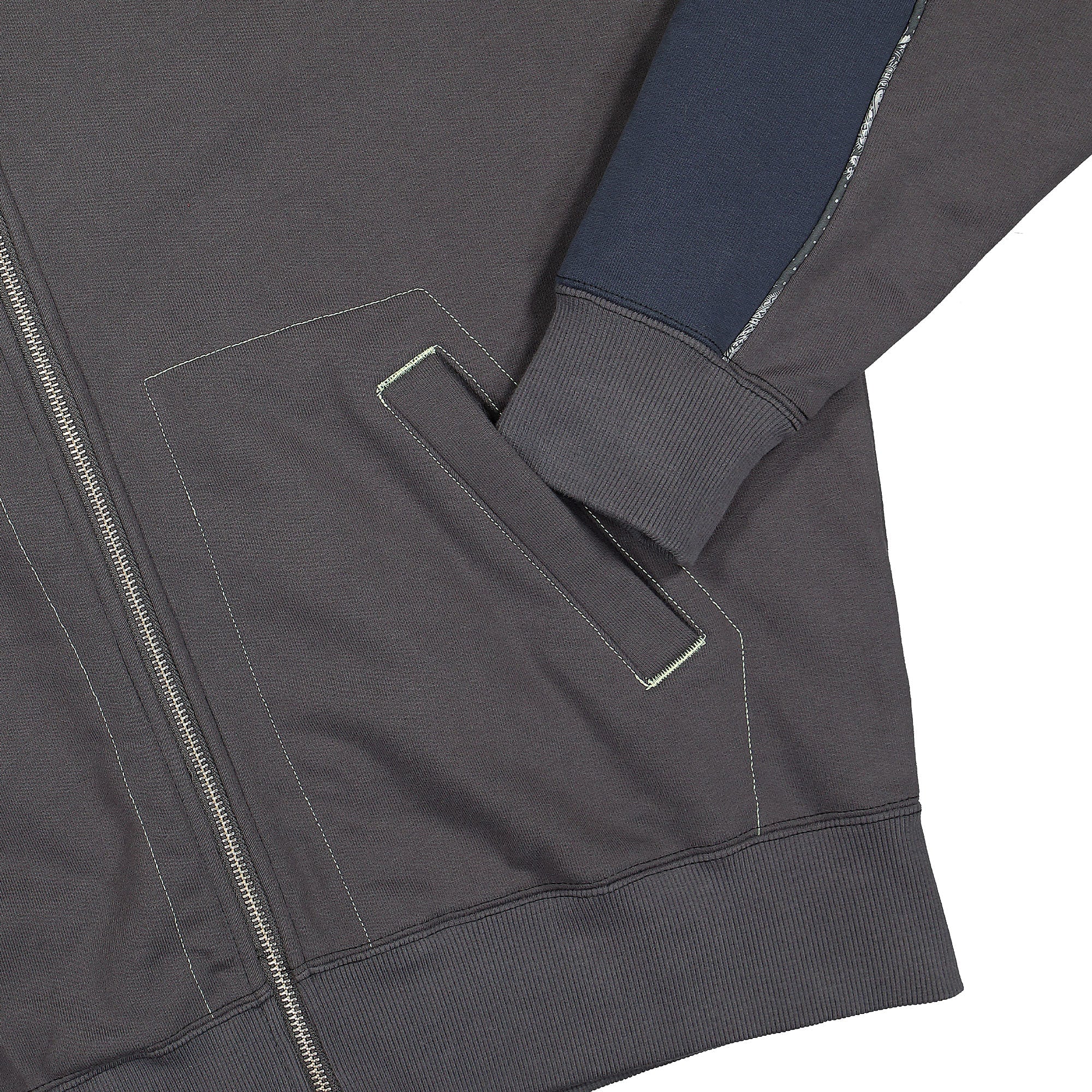 Converse paria /FARZANEH x Converse Full Zip Hoodie Asphalt Hoodies Detailfoto | Overkill