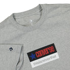Converse thisisneverthat x Converse Tee Charcoal / Red T-Shirts Close-up | Overkill