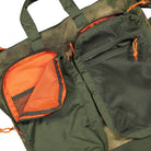 Converse Todd Snyder x Converse Jack Purcell Helmet Bag Olive / Chocolate - Camo Shoulder & Cross Body Bags Close-up | Overkill