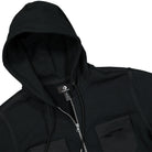 Converse Joshua Vides x Converse Utility Full Zip Black Jackets Close-up | Overkill