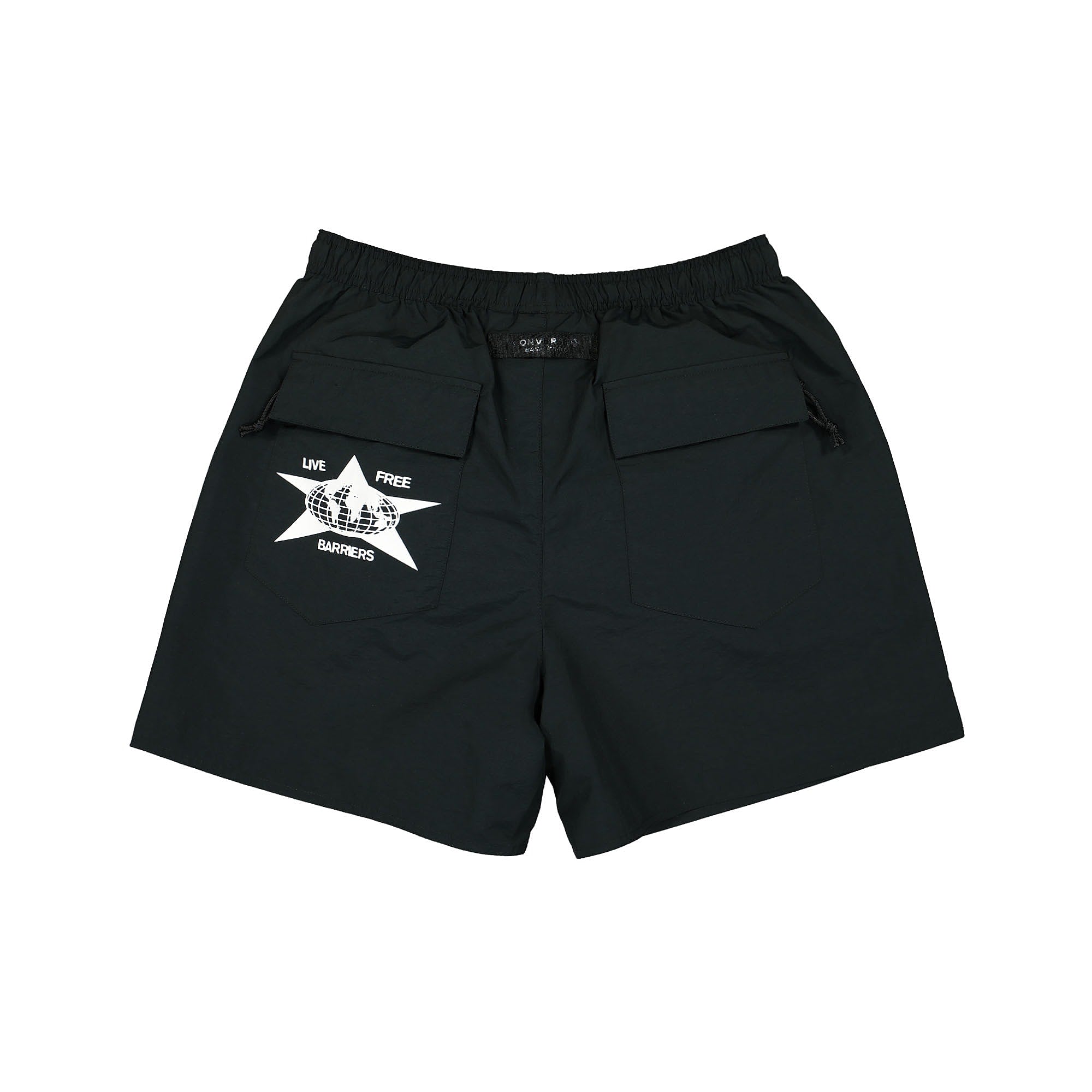 Converse Barriers Worldwide x Converse Court Cutter Short Black Shorts Material | Overkill