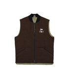 Converse Patta x Converse Four-Leaf Clover Utility Reversible Padded Vest Java / Burnt Olive Vests 10024665-A01 | Overkill