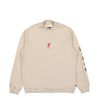 Converse Liverpool FC x Converse Crewneck Sweater Oat Milk Heather Sweatshirts 10025723-A01 | Overkill
