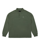 Converse A Cold Wall x Converse Long Sleeve Polo Dark Pine Green Longsleeves 10025730-A01 | Overkill