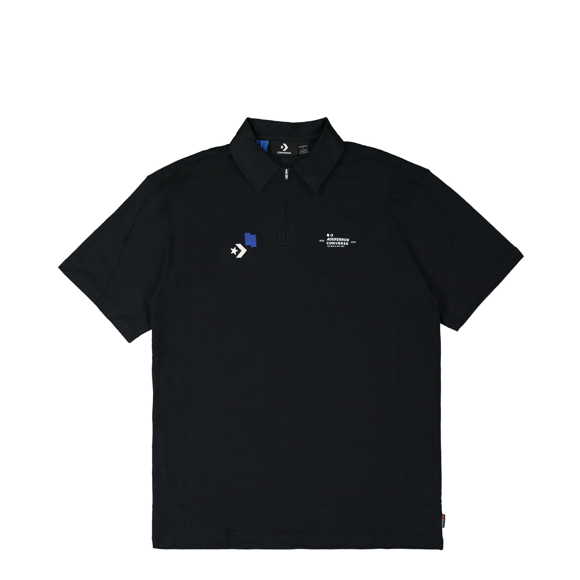 Converse Ader Error x Converse Shapes Polo Converse Black Polo Shirts 10025821-A01 | Overkill