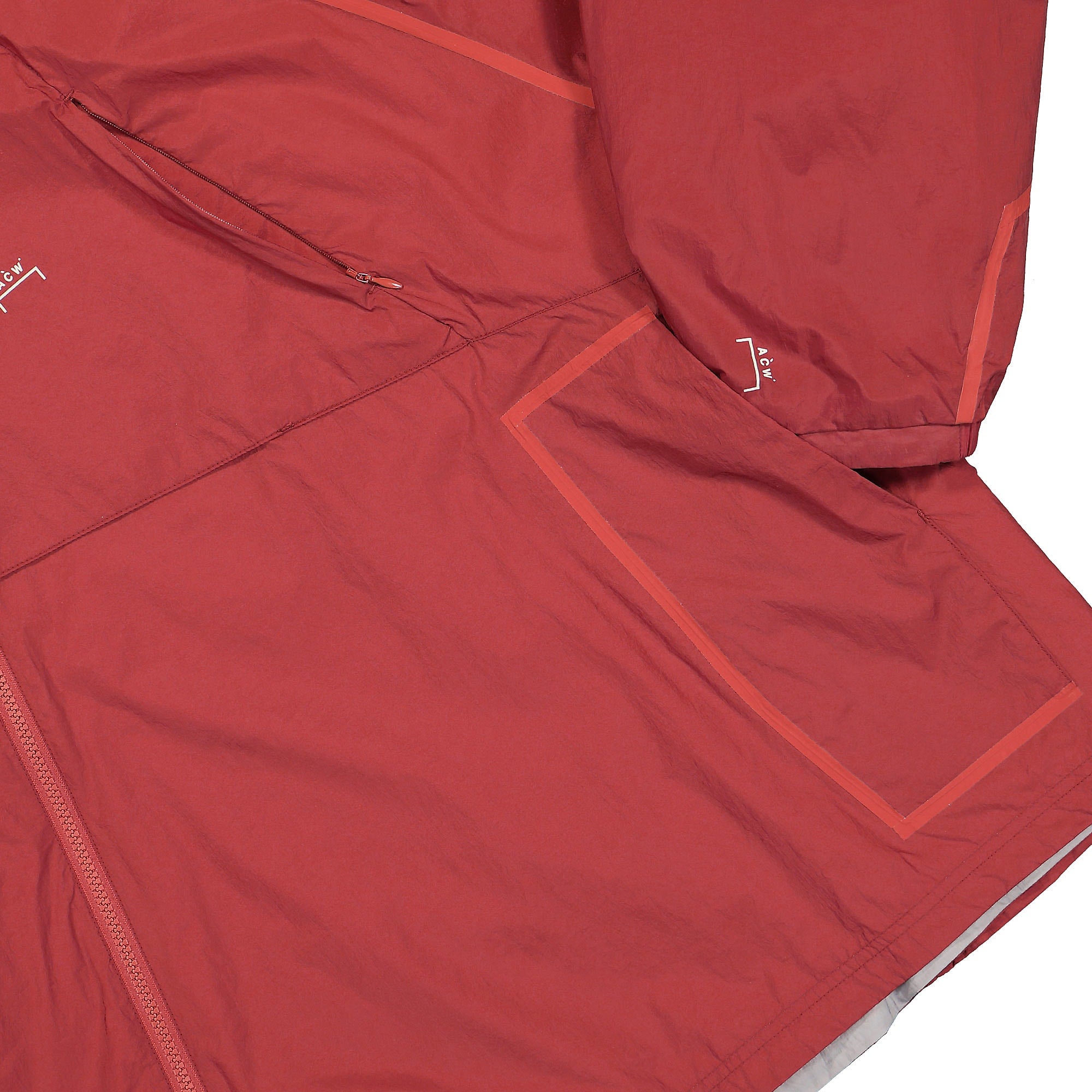 Converse A COLD WALL x Converse Wind Jacket Rust Oxide Windbreaker Detail view 2 | Overkill