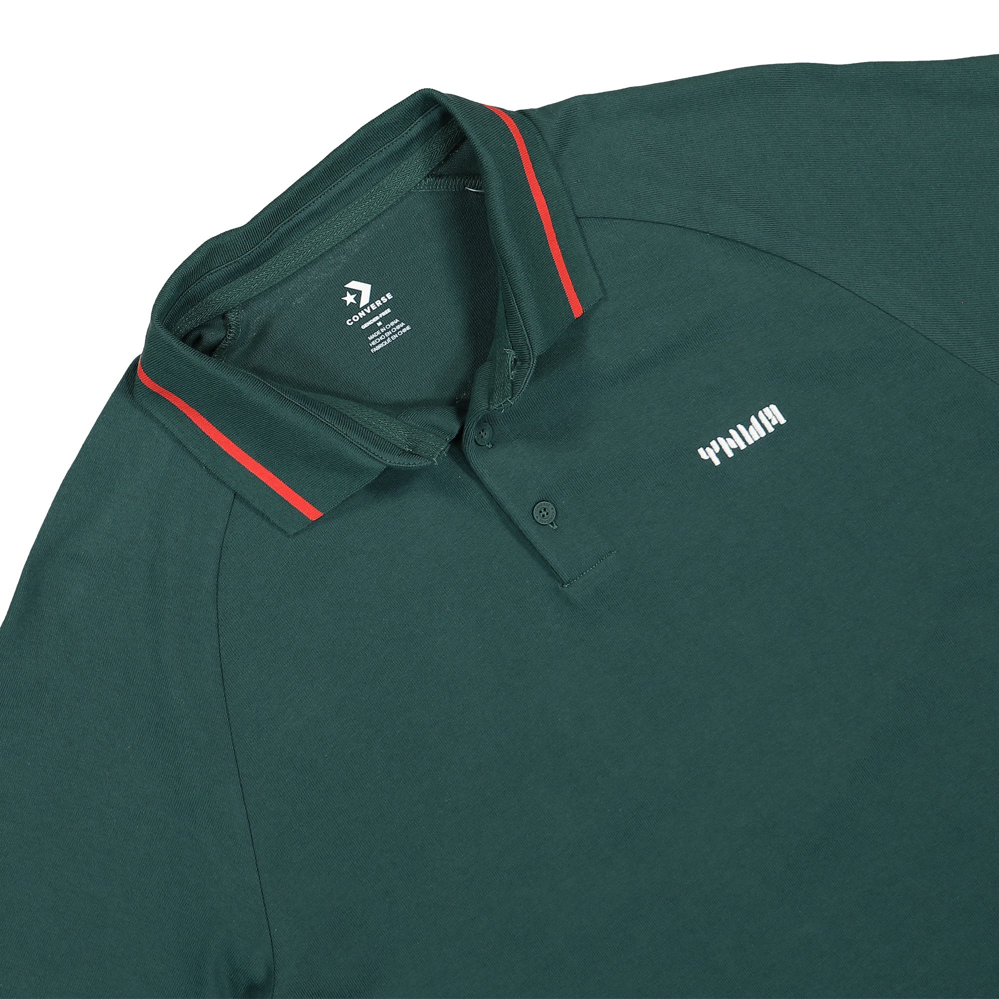 Converse Marquis Polo Away Kit Green Polo Shirts Close-up | Overkill