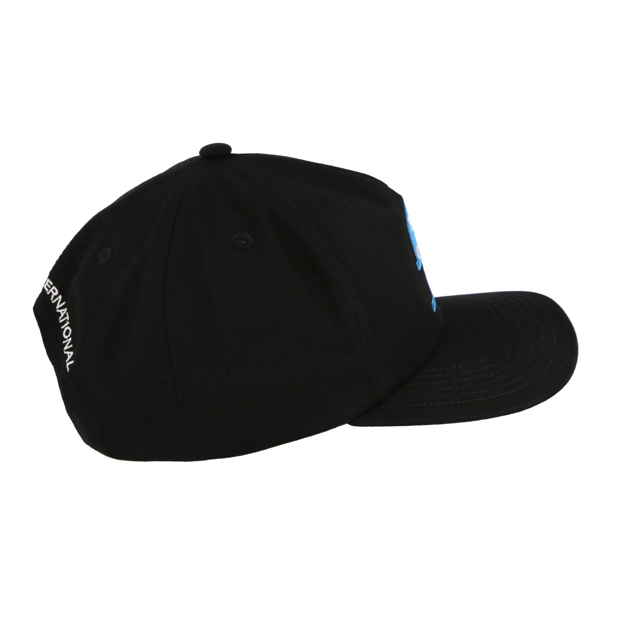 Obey Dance 5 Panel Snapback Black Caps Close-up | Overkill