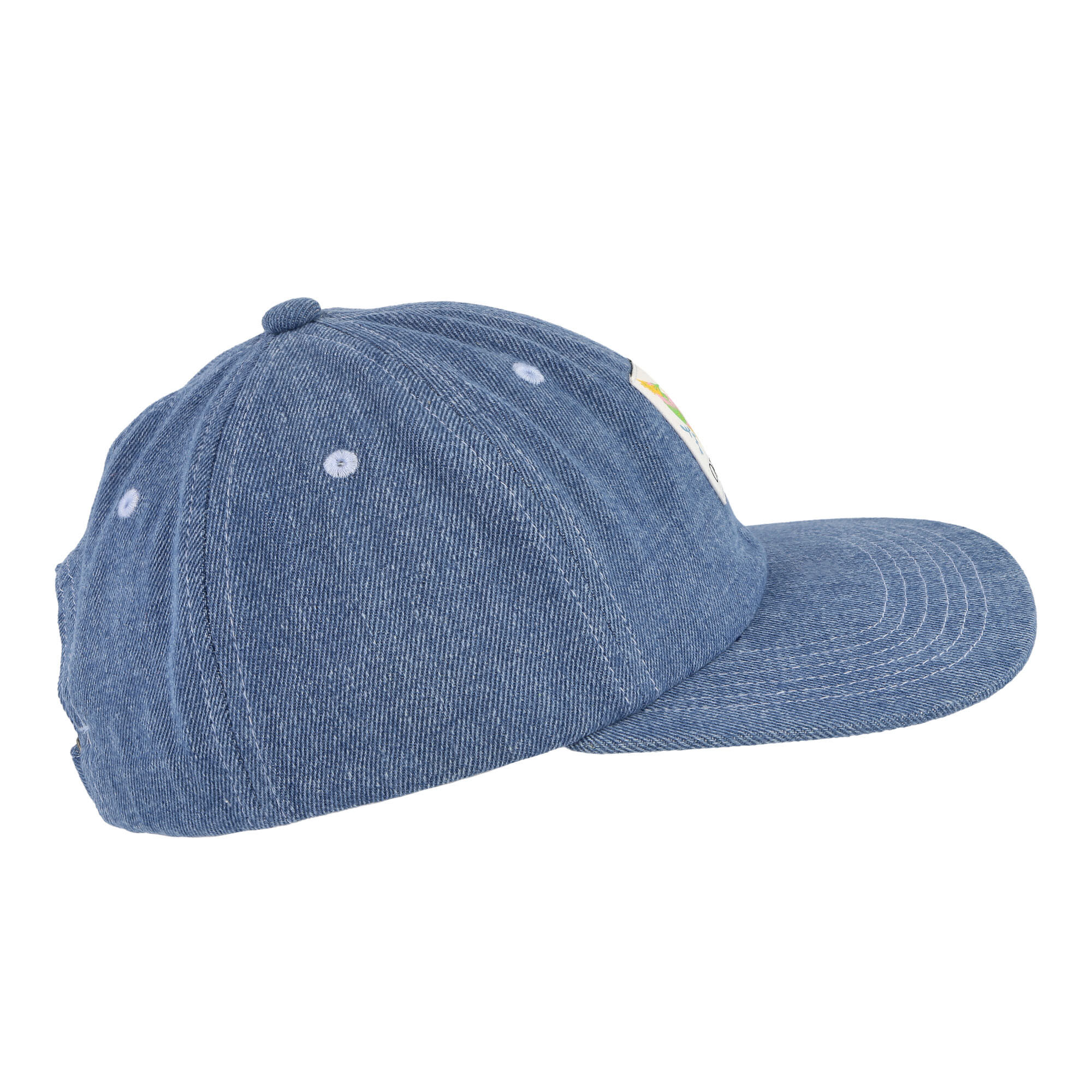 Obey Birder 6 Panel Strapback Light Indigo Caps Close-up | Overkill