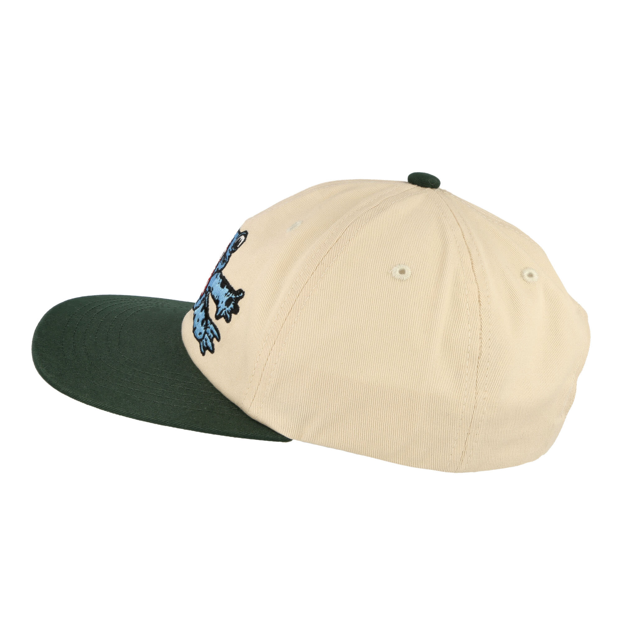 Obey Trip 6 Panel Snapback Unbleached Multi Caps  Material | Overkill