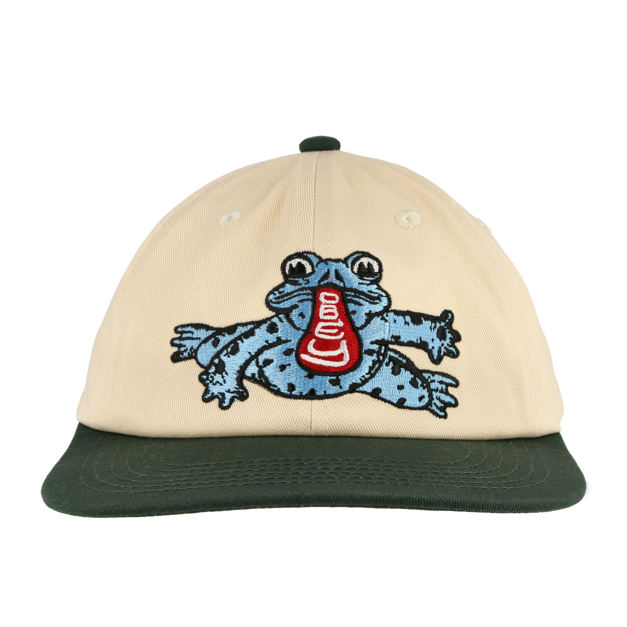 Obey Trip 6 Panel Snapback Unbleached Multi Caps Detailfoto | Overkill