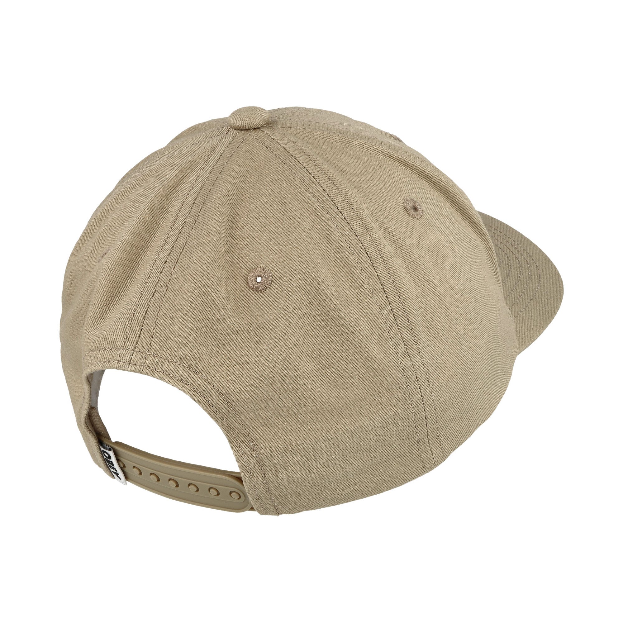 Obey Plant 6 Panel Snapback Khaki Caps Detail view 1 | Overkill