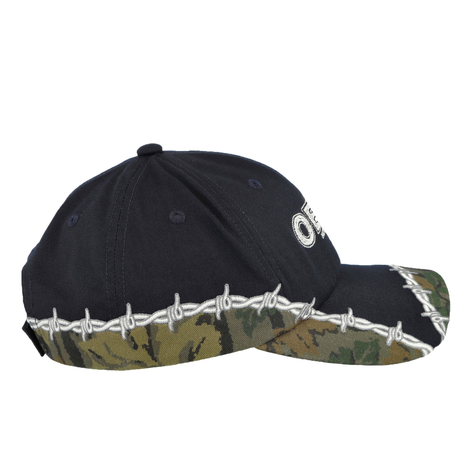Obey Not Right 6 Panel Velcro Back 100580397-NVM | OVERKILL