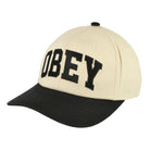 Obey Obey Collegiate 6 Panel Strapback Black Multi Caps 100580404 | Overkill