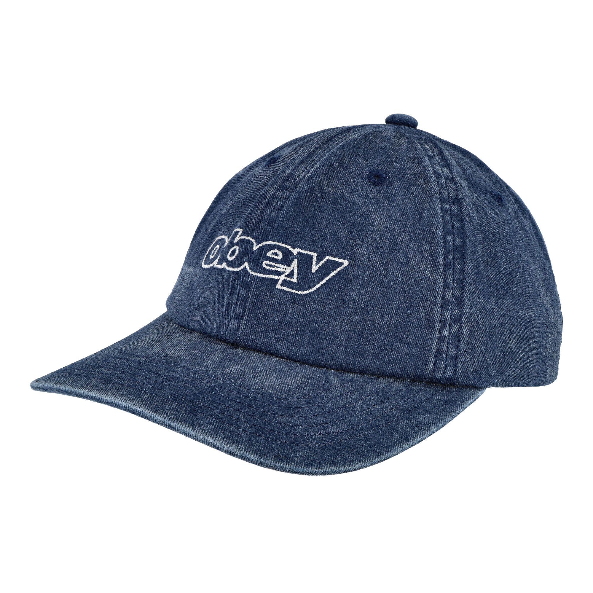 Obey Pigment Slanted 6 Pnl SB 100580438-NVY | OVERKILL