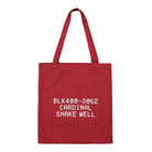 Montana Cotton Bag Donut Print 3062 Cardinal Cardinal Shoulder & Cross Body Bags 101042 / Cardinal | Overkill