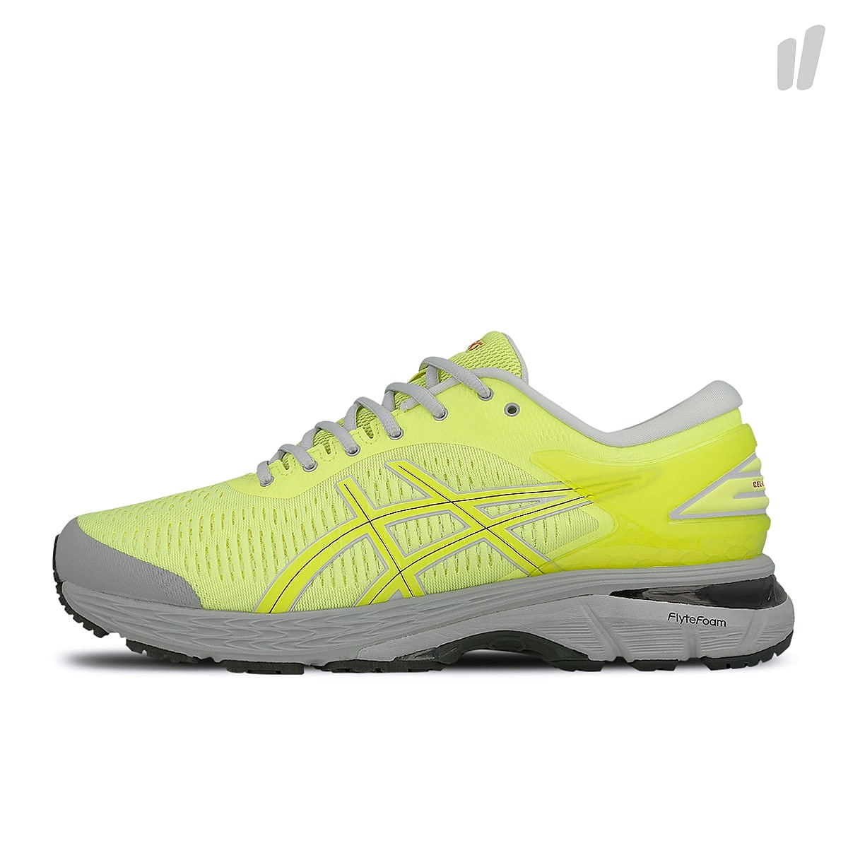 Asics Harmony x Asics Gel Kayano 25 Safety Yellow-Mid Grey Sneakers 1013A042-760 | Overkill