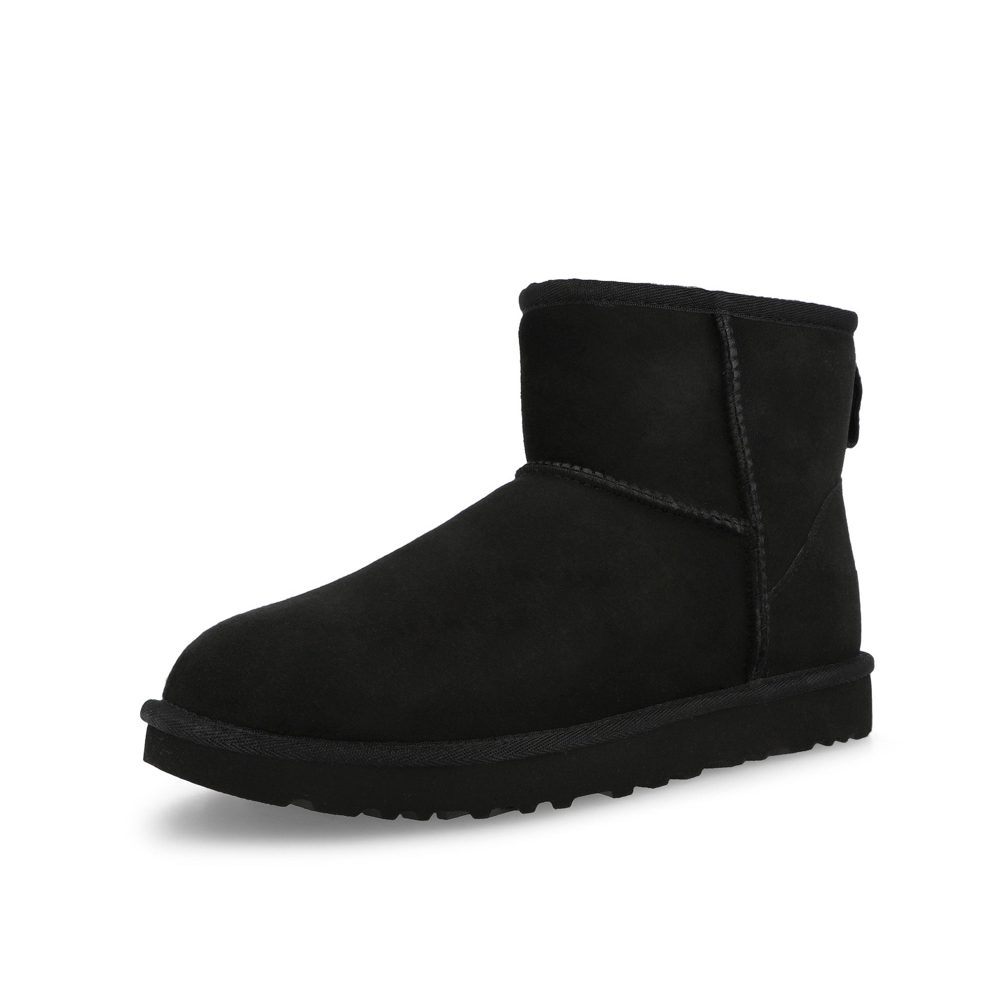 UGG W Classic Mini II  Black Boots 1016222-BLK Close-up | Overkill
