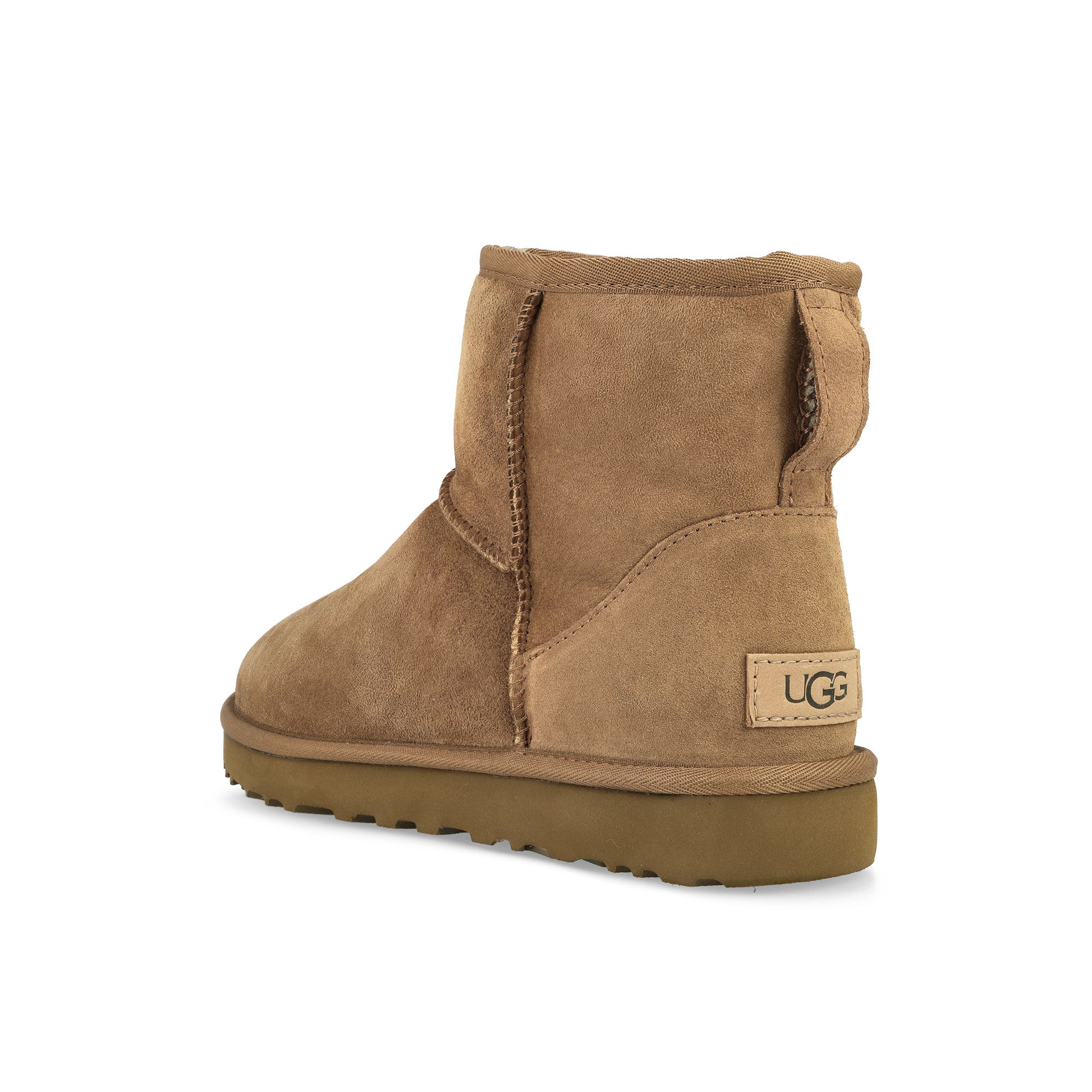 UGG W Classic Mini II Chestnut Boots 1016222-CHE Material | Overkill

