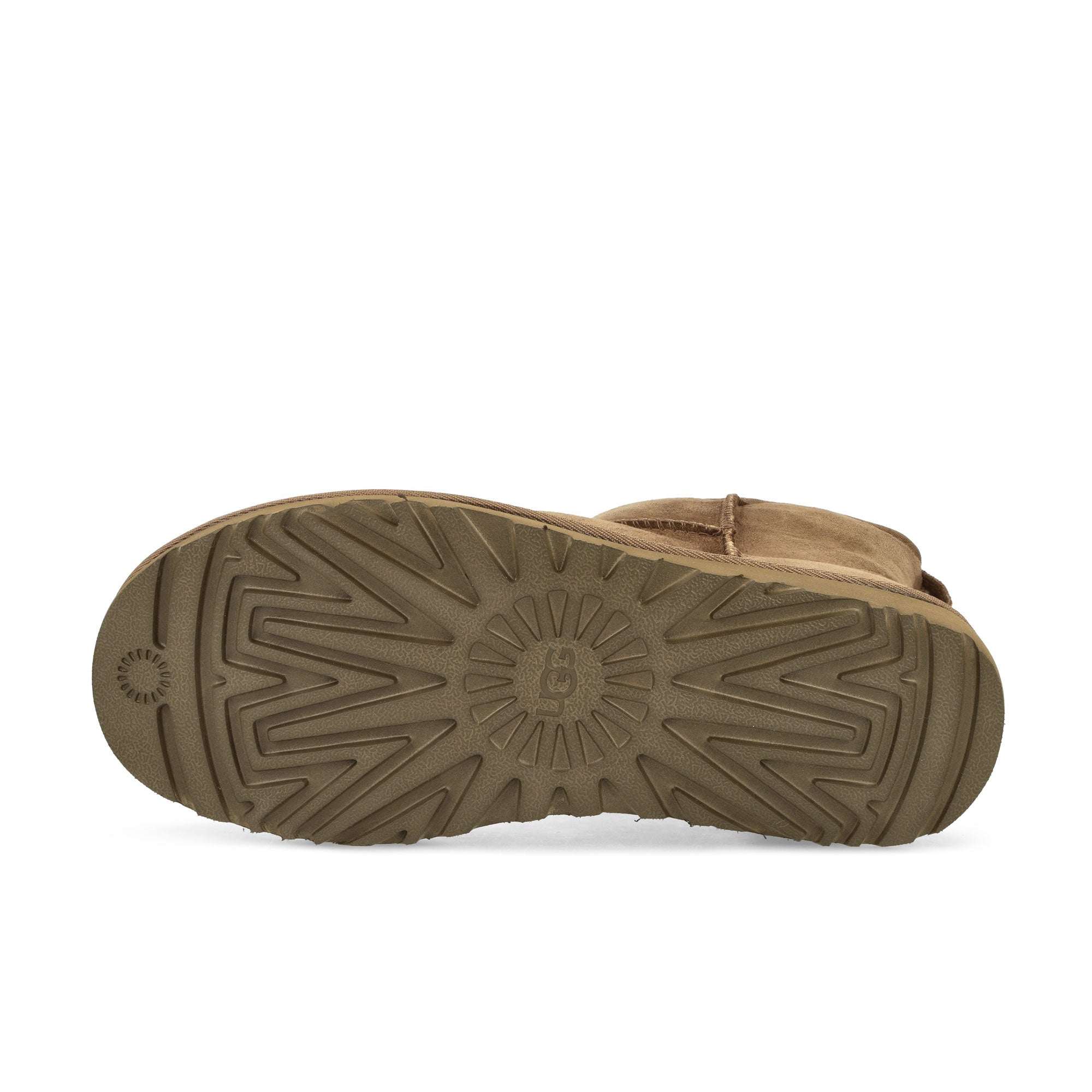 UGG W Classic Mini II Chestnut Boots 1016222-CHE Detail View 1 | Overkill
