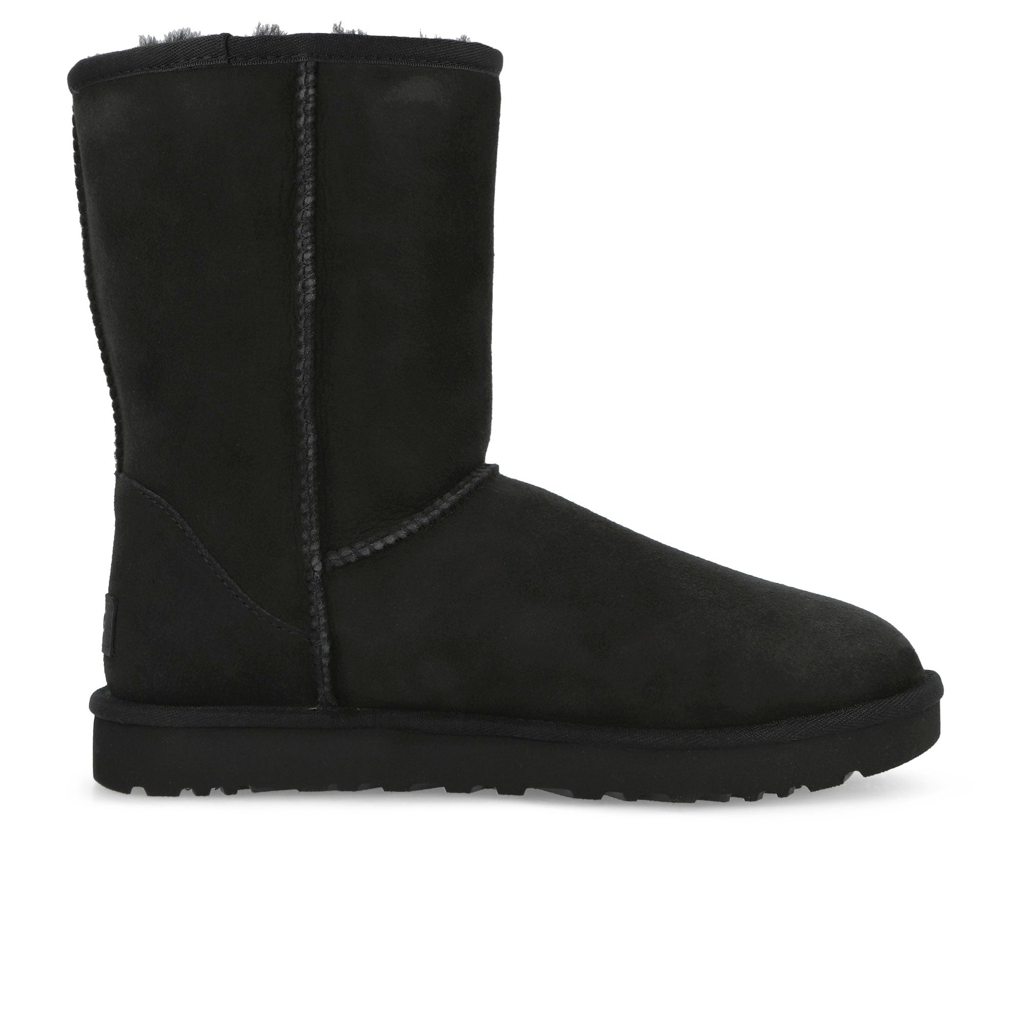 UGG W Classic Short II Black Boots 1016223-BLK Silhouette | Overkill
