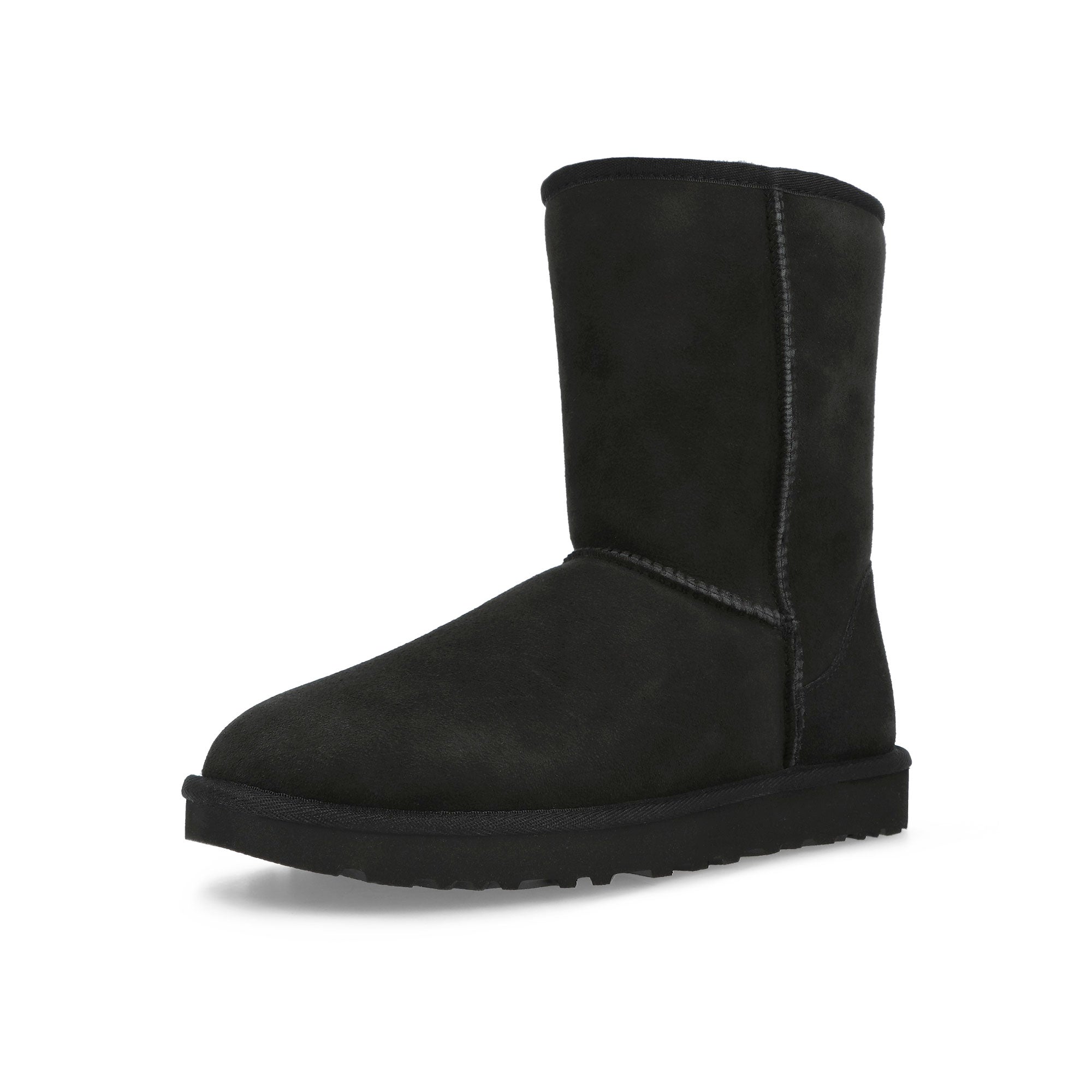 UGG W Classic Short II Black Boots 1016223-BLK Close-up | Overkill
