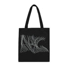 Montana Cotton Bag - Jeroo Black Tote Bags & Shoppers  Material | Overkill