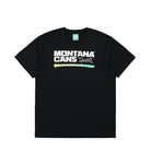 Montana Typo Logo Line T-Shirt Black T-Shirts 10168X-BLK | Overkill