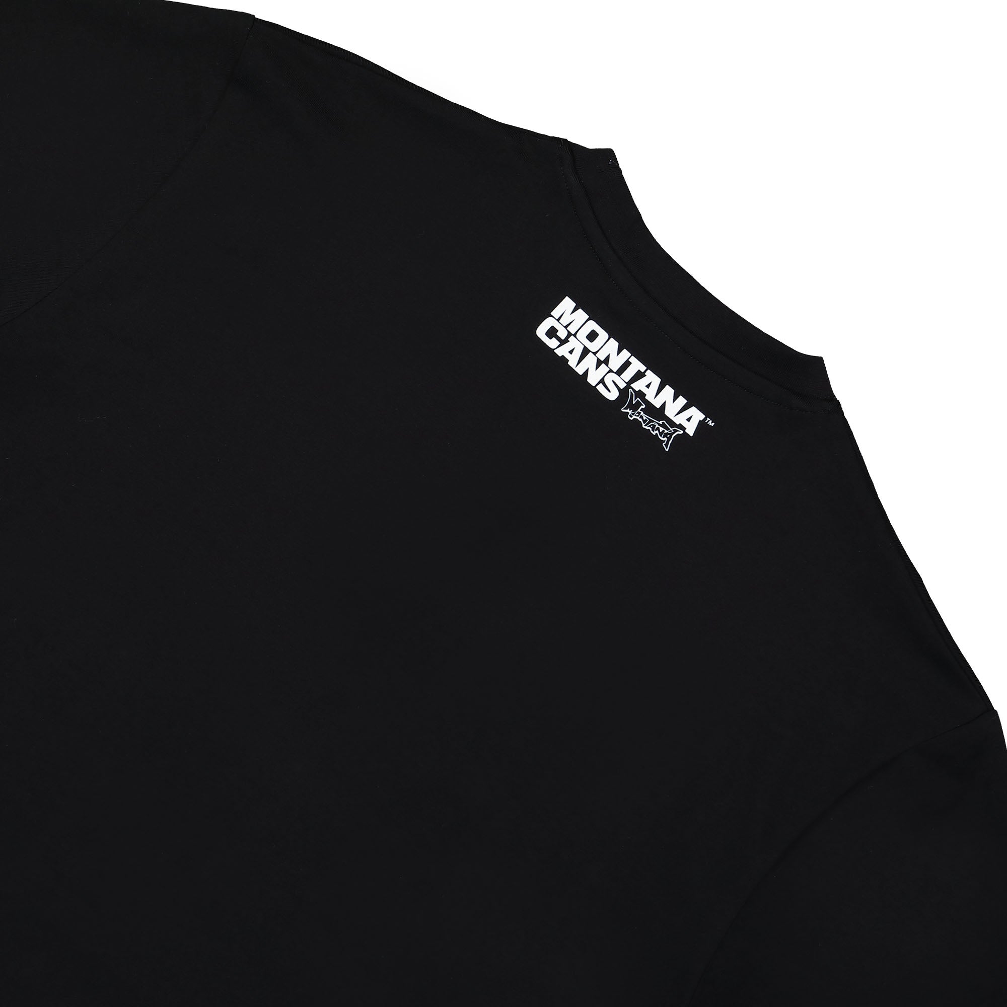 Montana Photo UW Cans T-Shirt Black T-Shirts Detailfoto | Overkill