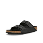 Birkenstock Arizona Triple Black Slides, Sandals & Slippers  Close Up | Overkill