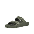 Birkenstock Arizona EVA Khaki Slides, Sandals & Slippers  Close Up | Overkill