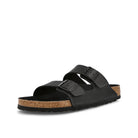 Birkenstock Arizona Triple Black Slides, Sandals & Slippers  Close Up | Overkill