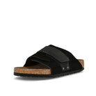 Birkenstock Kyoto Black Slides, Sandals & Slippers  Close Up | Overkill
