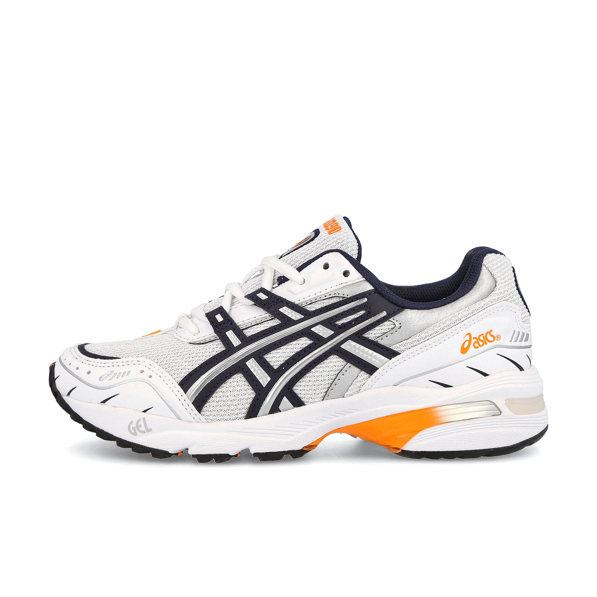 Asics wmns gel-1090 White / Midnight Low Top Sneakers 1022A215-100 | Overkill