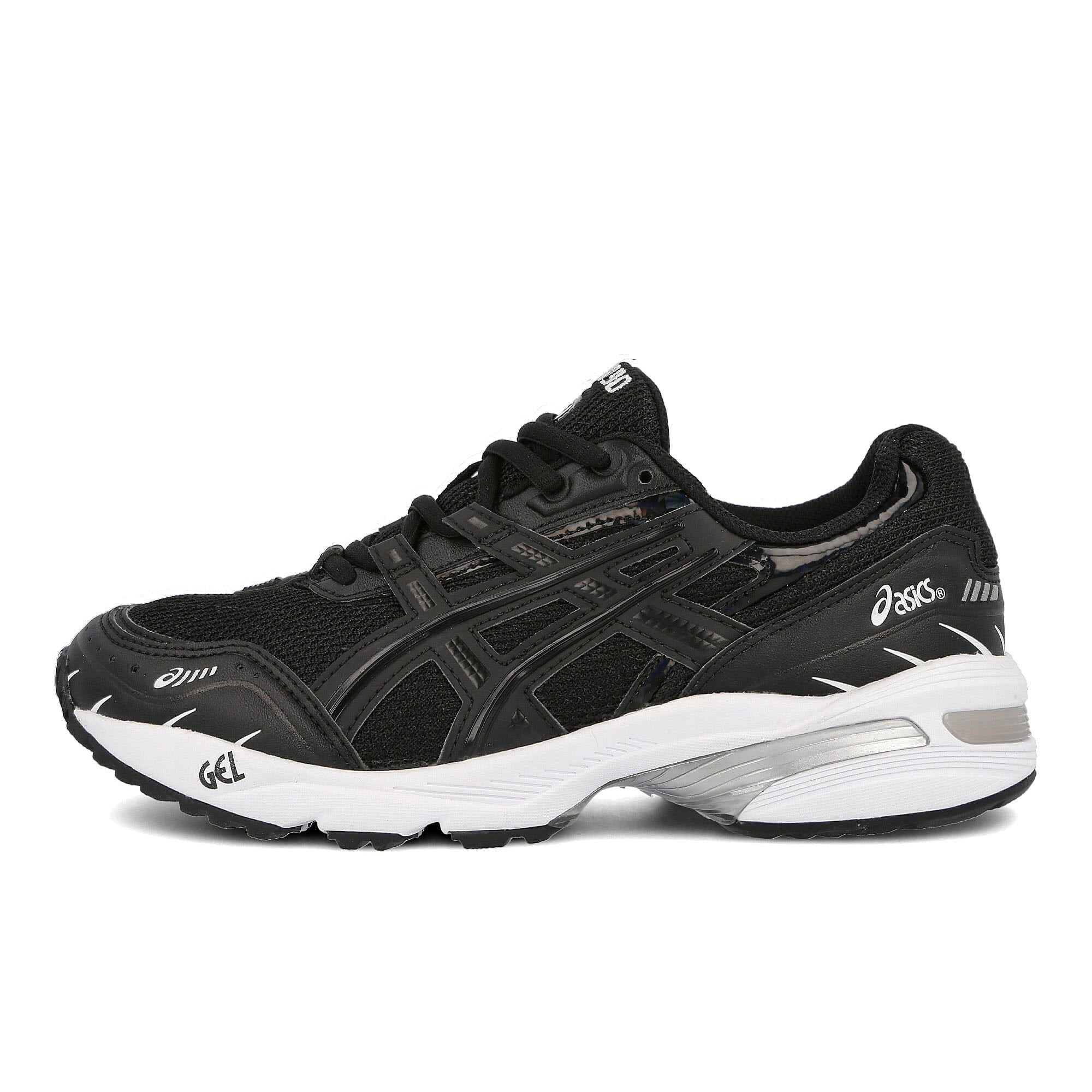 Asics wmns gel-1090 Black-Black Sneakers 1022A215-001 | Overkill