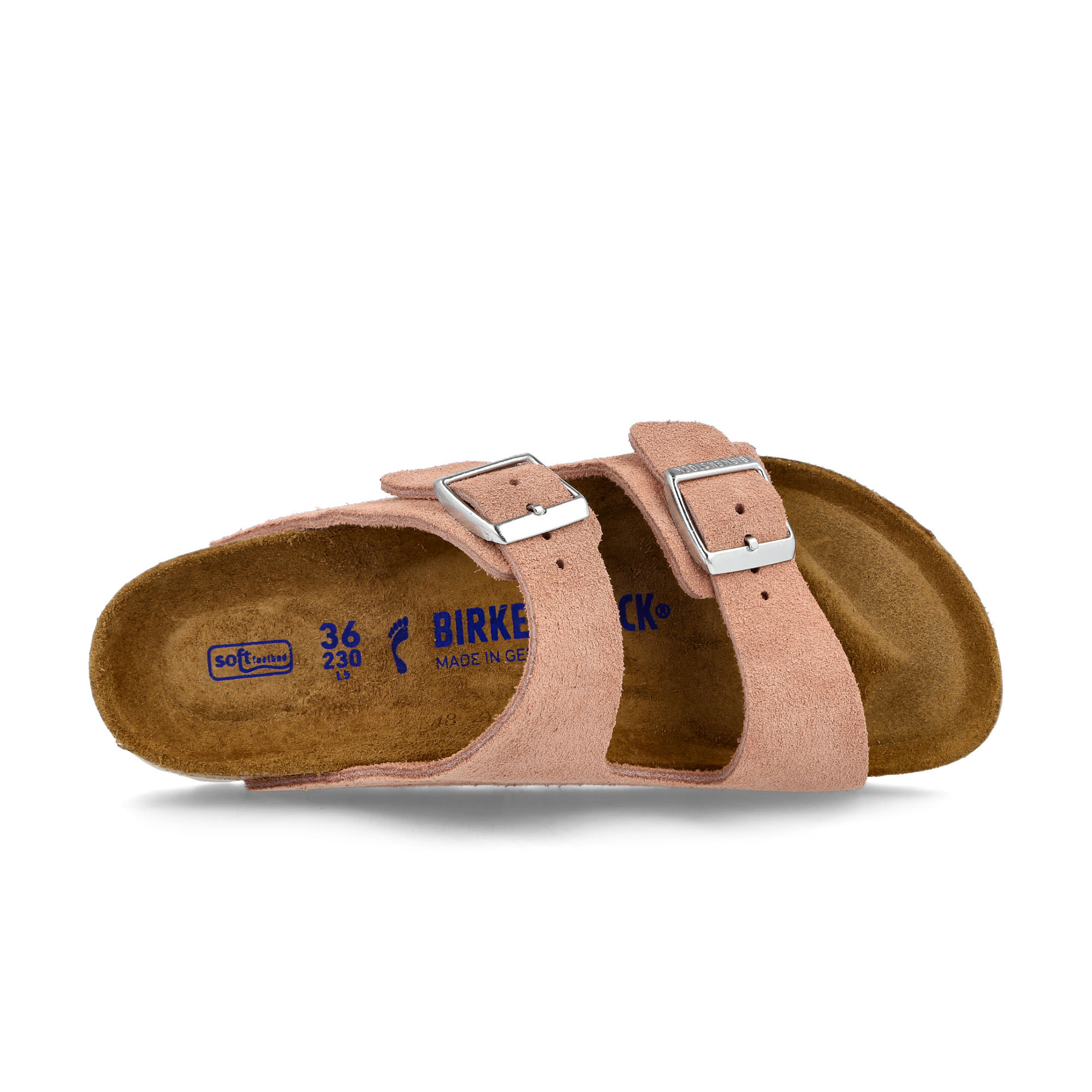 Birkenstock Arizona BS Pink Clay Slides, Sandals & Slippers  Detailfoto | Overkill