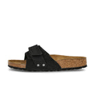 Birkenstock Oita Modern Suede Black Slides, Sandals & Slippers 1024200 | Overkill