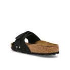 Birkenstock Oita Modern Suede Black Slides, Sandals & Slippers  Material | Overkill