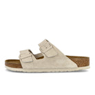 Birkenstock Arizona BS Modern Suede Antique White Slides, Sandals & Slippers 1024554 | Overkill