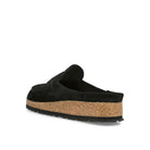Birkenstock Naples Black Slides, Sandals & Slippers  Material | Overkill