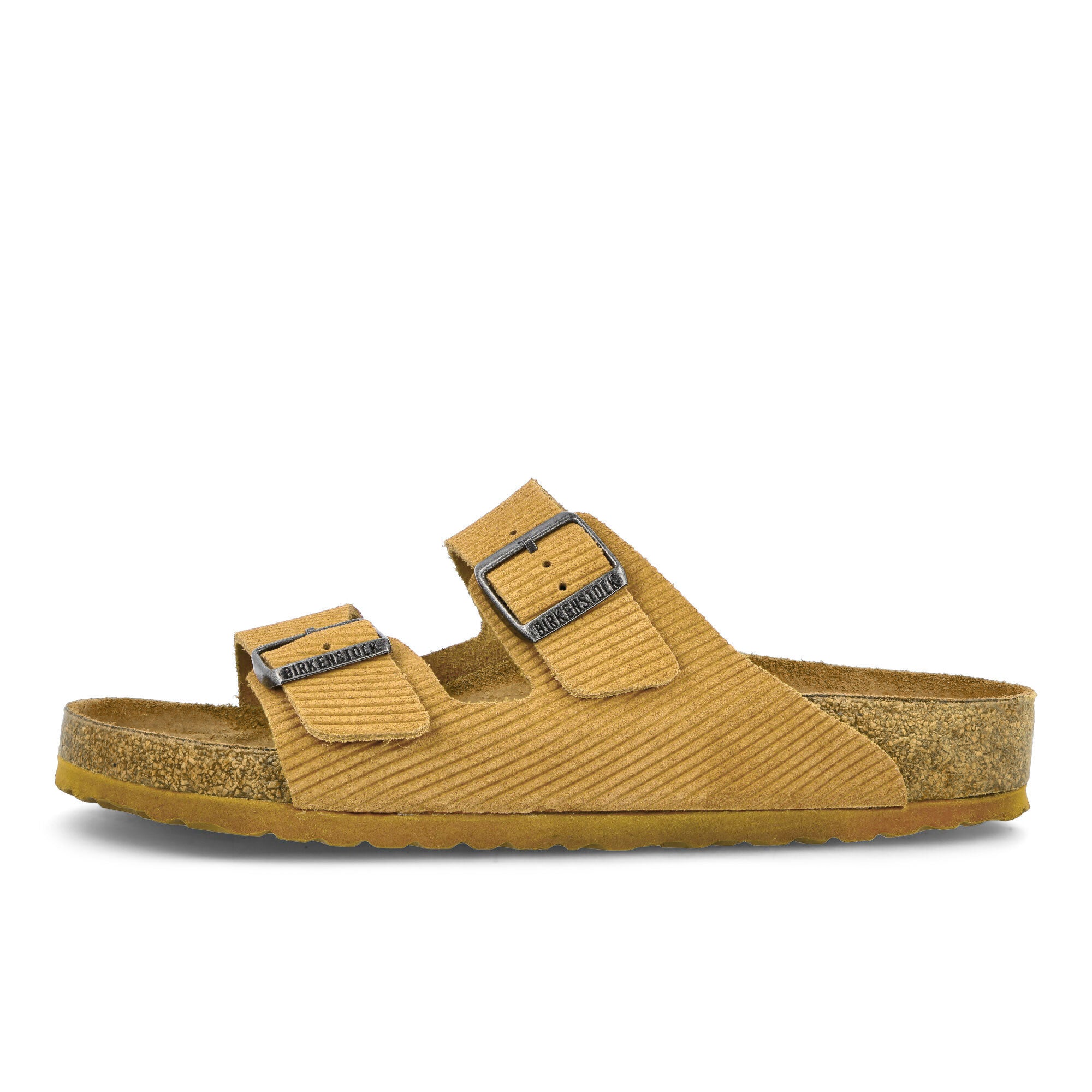 Birkenstock Arizona BS Corduroy Cork Brown Slides, Sandals & Slippers 1026093 | Overkill