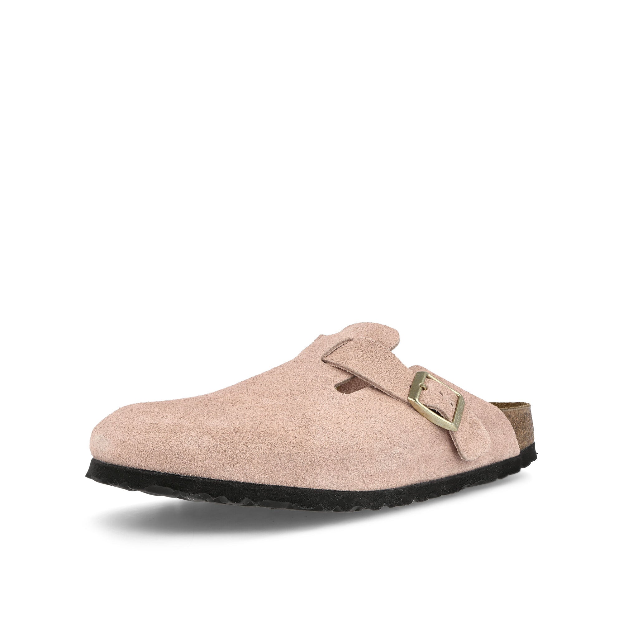 Birkenstock Boston BS Light Rose Slides, Sandals & Slippers  Close Up | Overkill