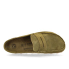 Birkenstock Naples Pine Green Slides, Sandals & Slippers  Detailfoto | Overkill