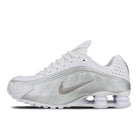 Nike shox r4 White-Metallic Silver - Metallic Silver Sneakers 104265 131 | Overkill
