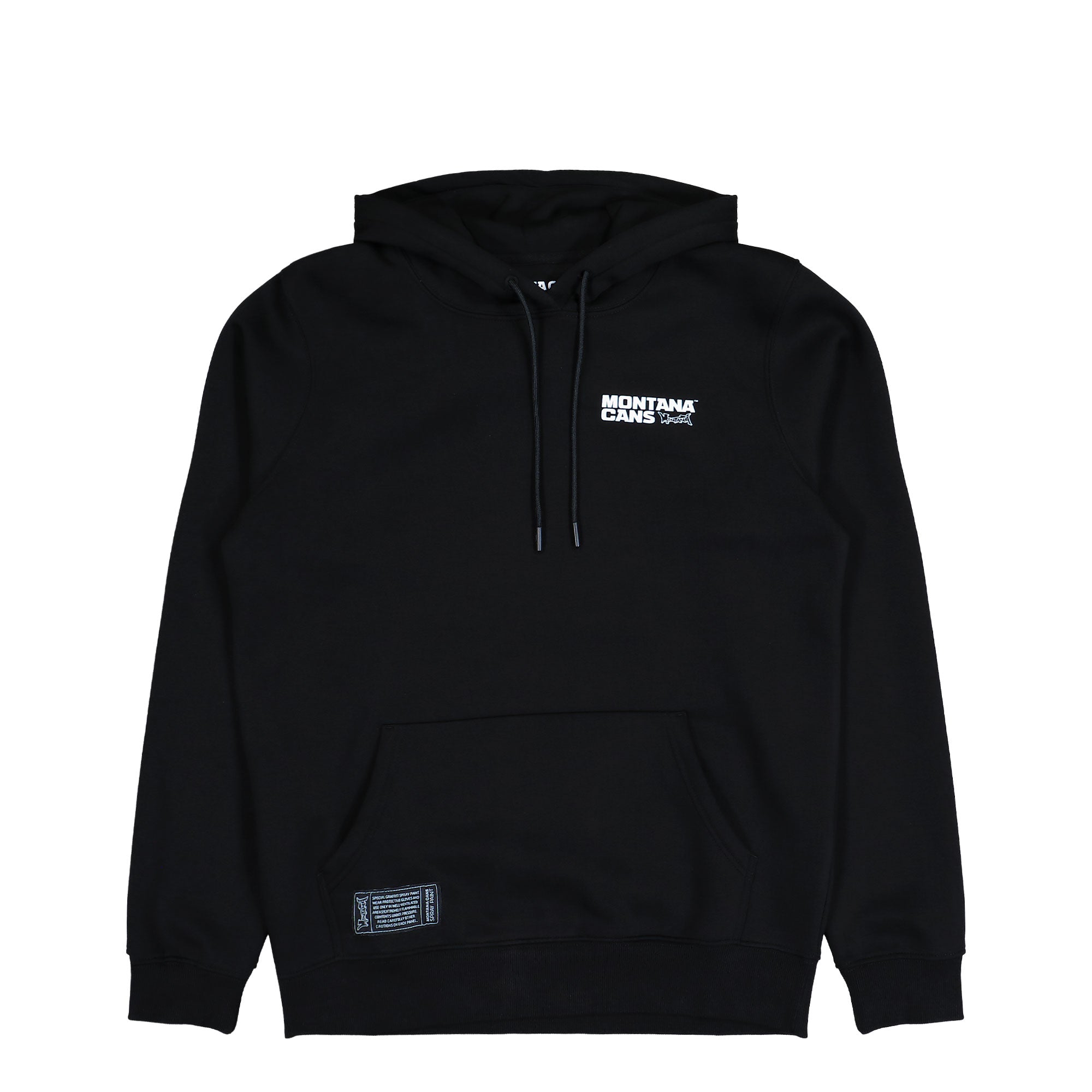 Montana Basic Logo Hoodie Black Hoodies 105238 | Overkill
