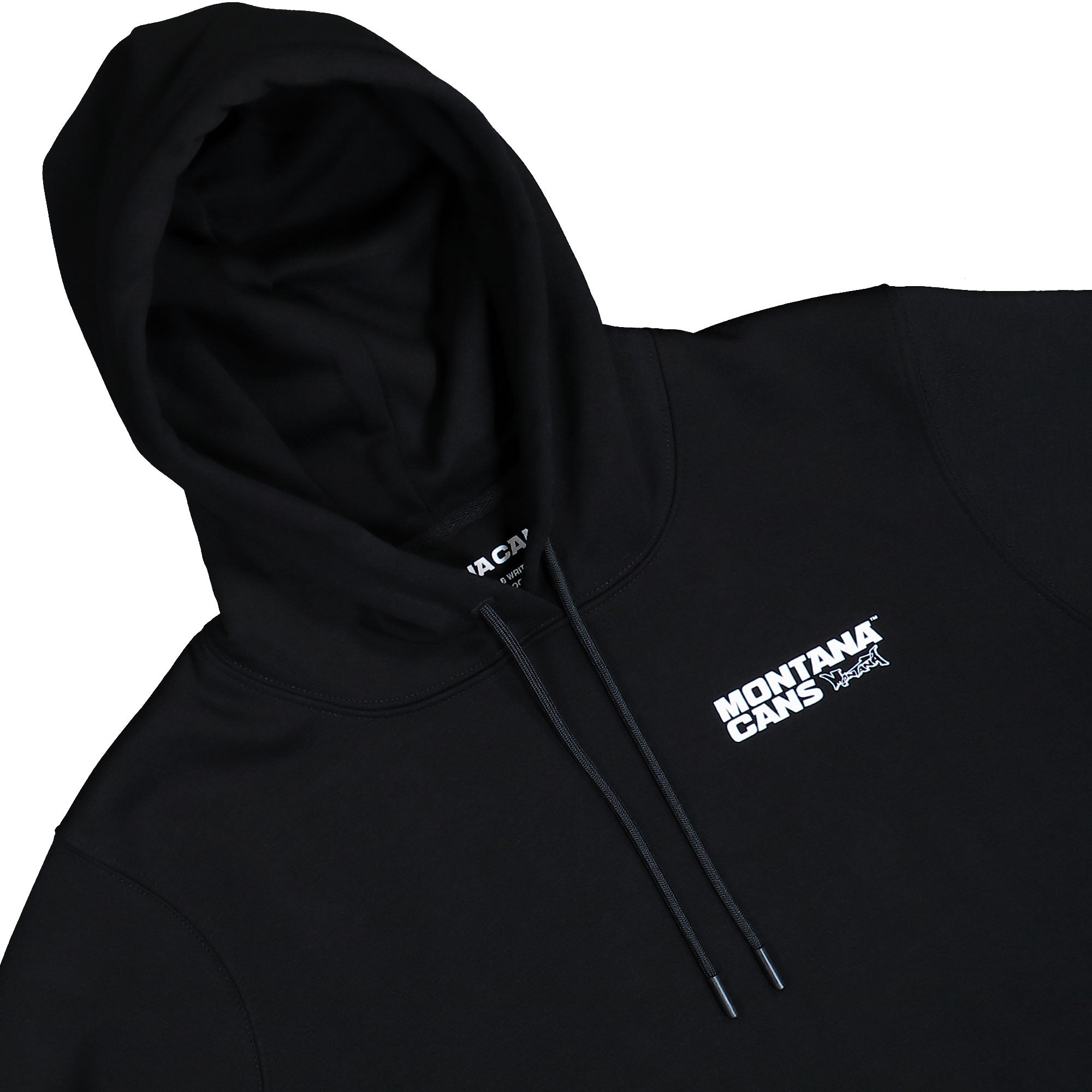 Montana Basic Logo Hoodie Black Hoodies 105238 Detailfoto | Overkill
