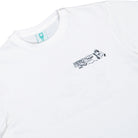Montana Burglar by 45RPM T-Shirt White T-Shirt 117007 Close-up | Overkill
