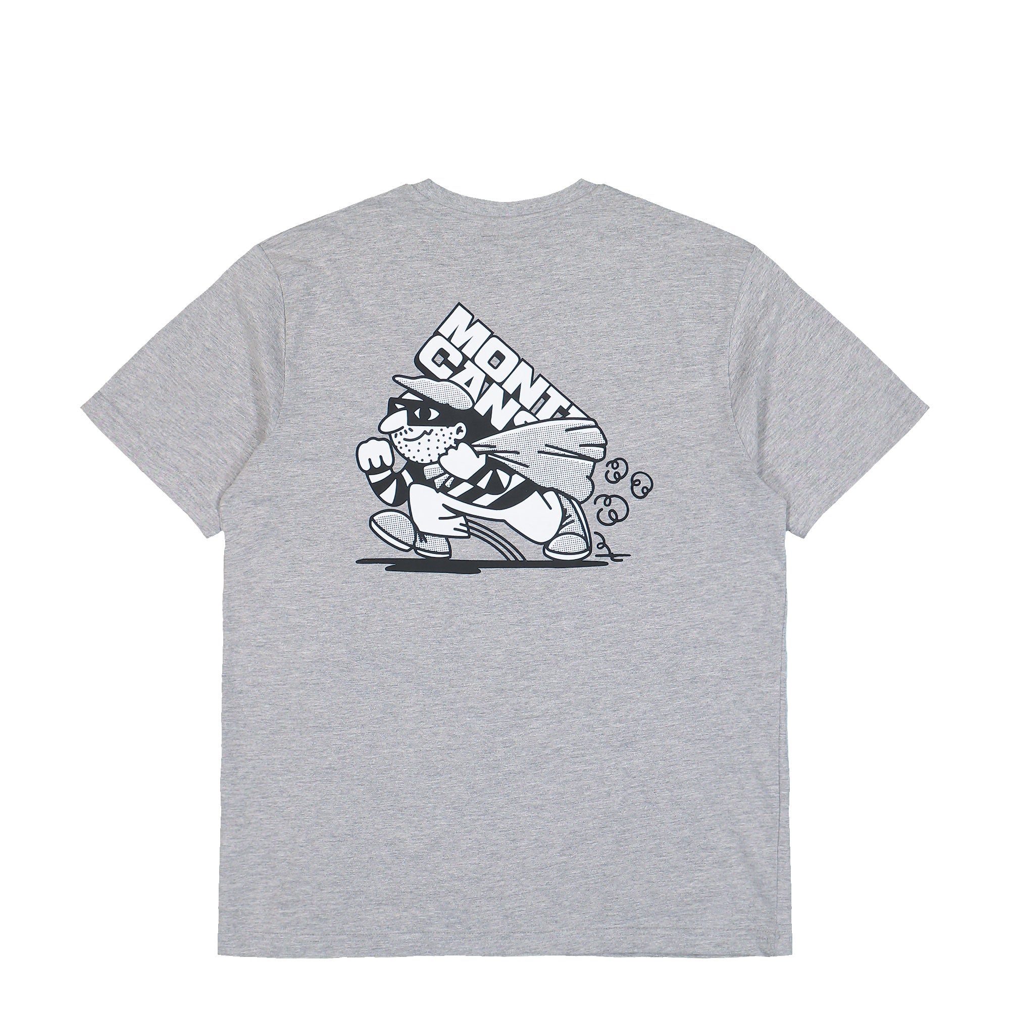 Montana Burglar by 45RPM T-Shirt Grey T-Shirt 117008 Detailfoto | Overkill
