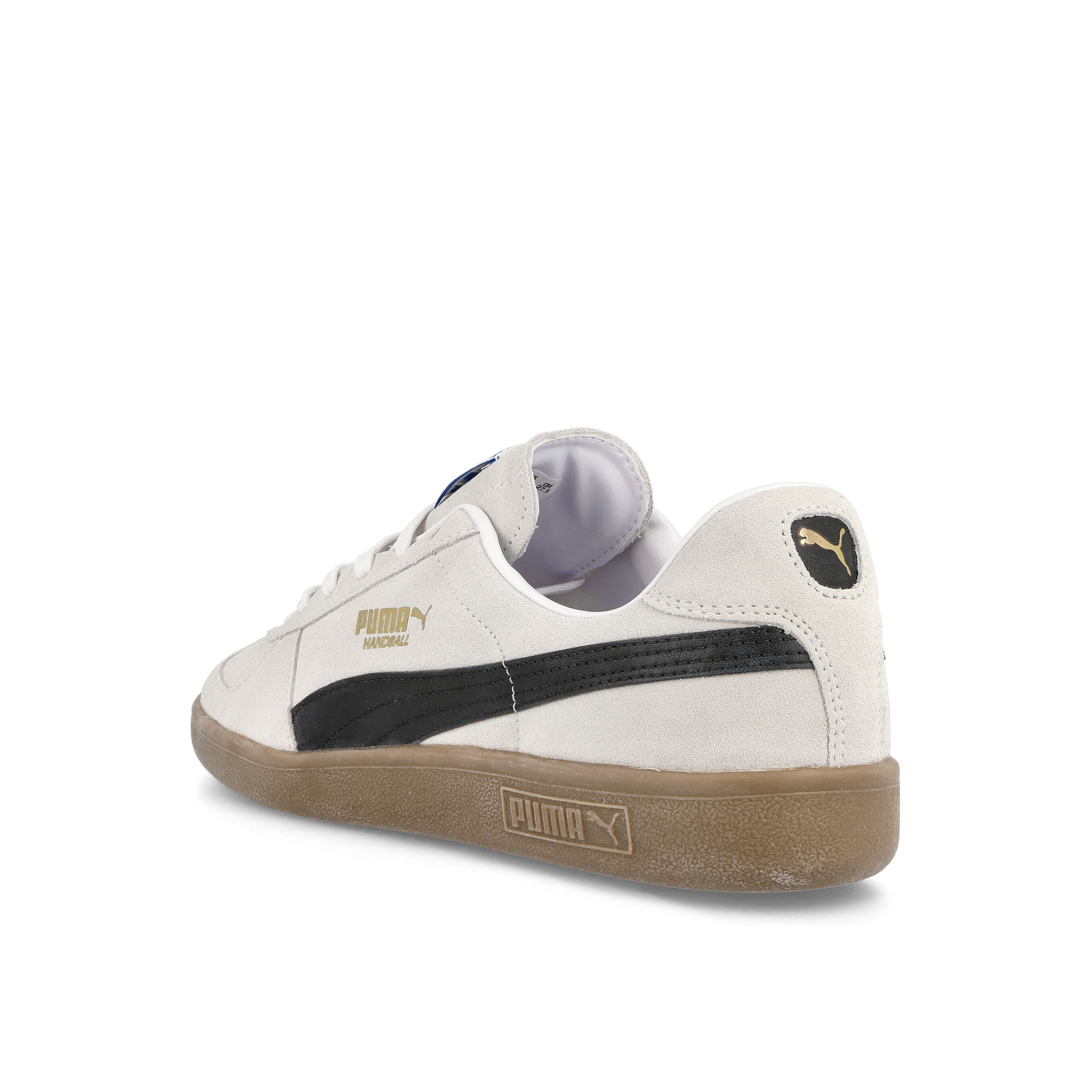 Puma Handball Puma White - Puma Black - Gum Low Top Sneakers  Material | Overkill